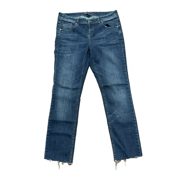 Tommy Bahama Denim Women's Skinny Jeans Raw Hem Size 10 RN86549 - Picture 1 of 8